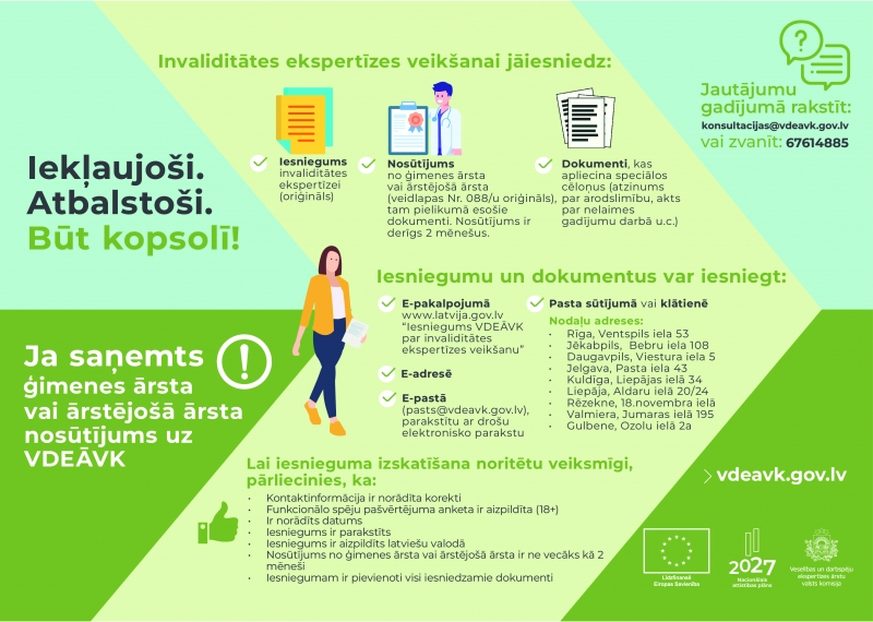 Sieviete ar dokumentiem rokās, izsaukuma zīme, ikšķis uz augšu, ārsts ar dokumentiem
