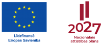 Līdzfinansē Eiropas Savienība un Nacionālais attīstības plāns 2027