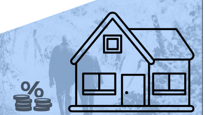 māja, uzraksts par atvieglojumie