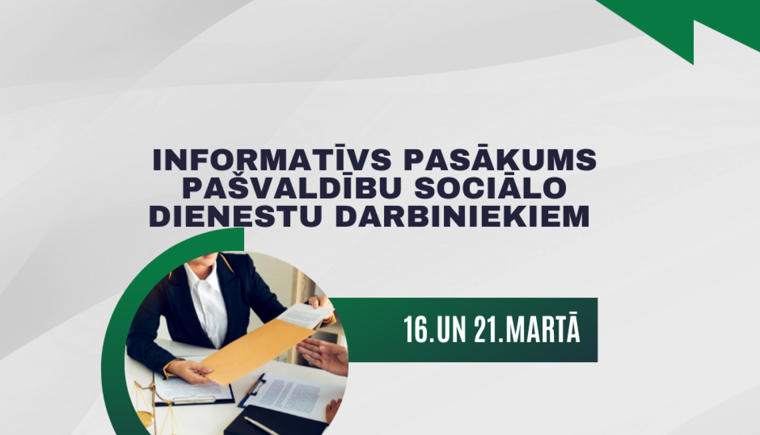 Informatīvs pasākums pašvaldību sociālajiem darbiniekiem