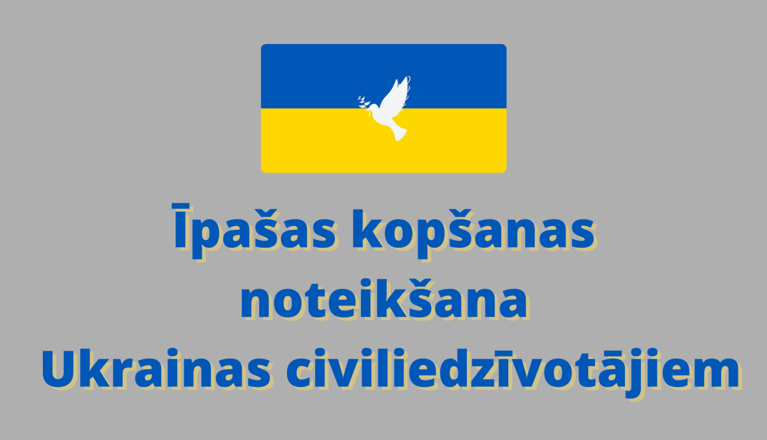 Īpašas kopšanas noteikšana UA