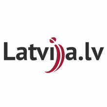 latvija lv uzraksts ar Latvijas korogu j burta vietā