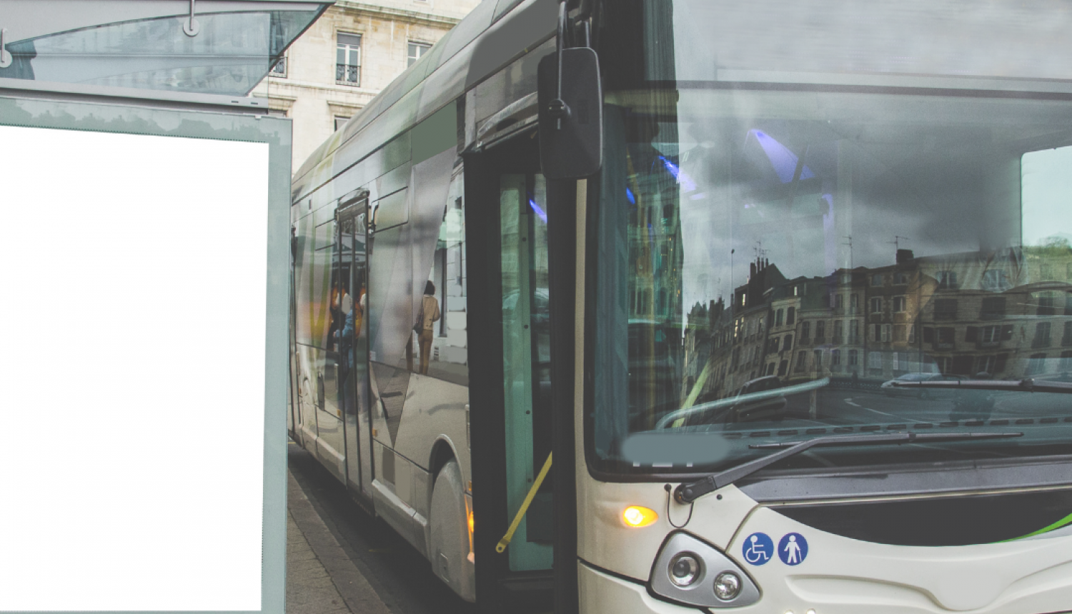 autobuss, autobusu pietura