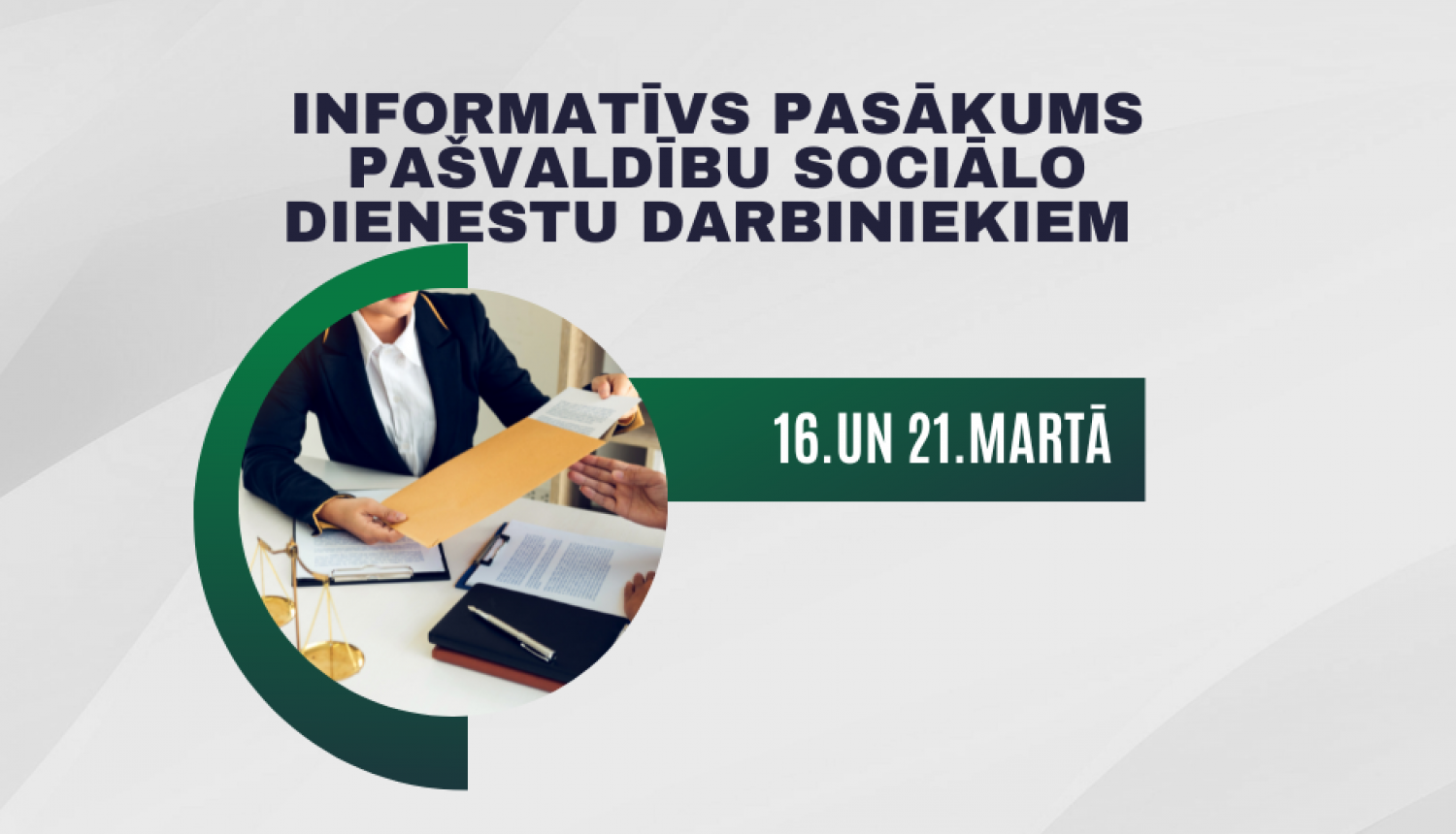 Informatīvs pasākums pašvaldību sociālajiem darbiniekiem