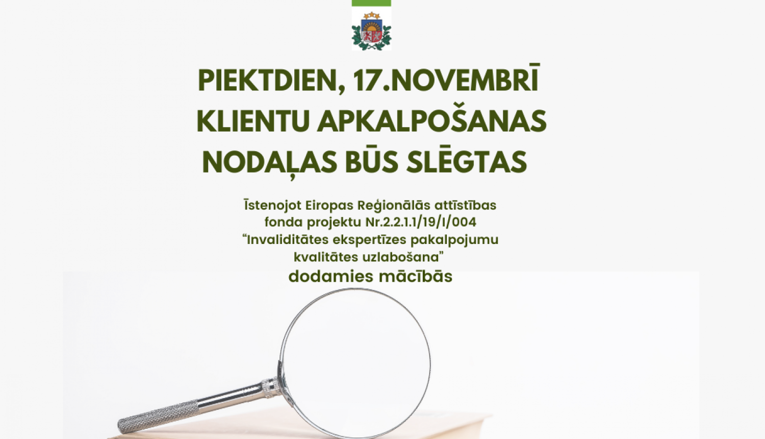 lupa. grāmata, info 17.novembrī slēgts